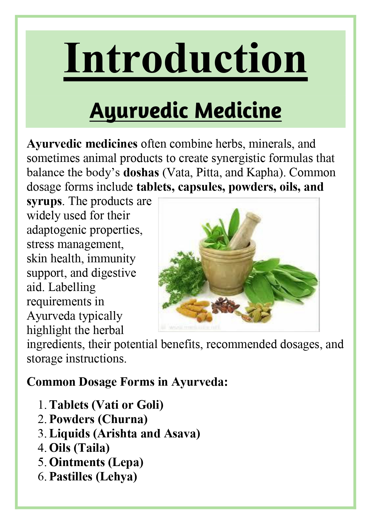 Market preparations of various dosage forms of Ayurvedic, Unani, Siddha, Homeopathic (Classical and Proprietary), indications, and their labelling requirements Assignment - Image 5