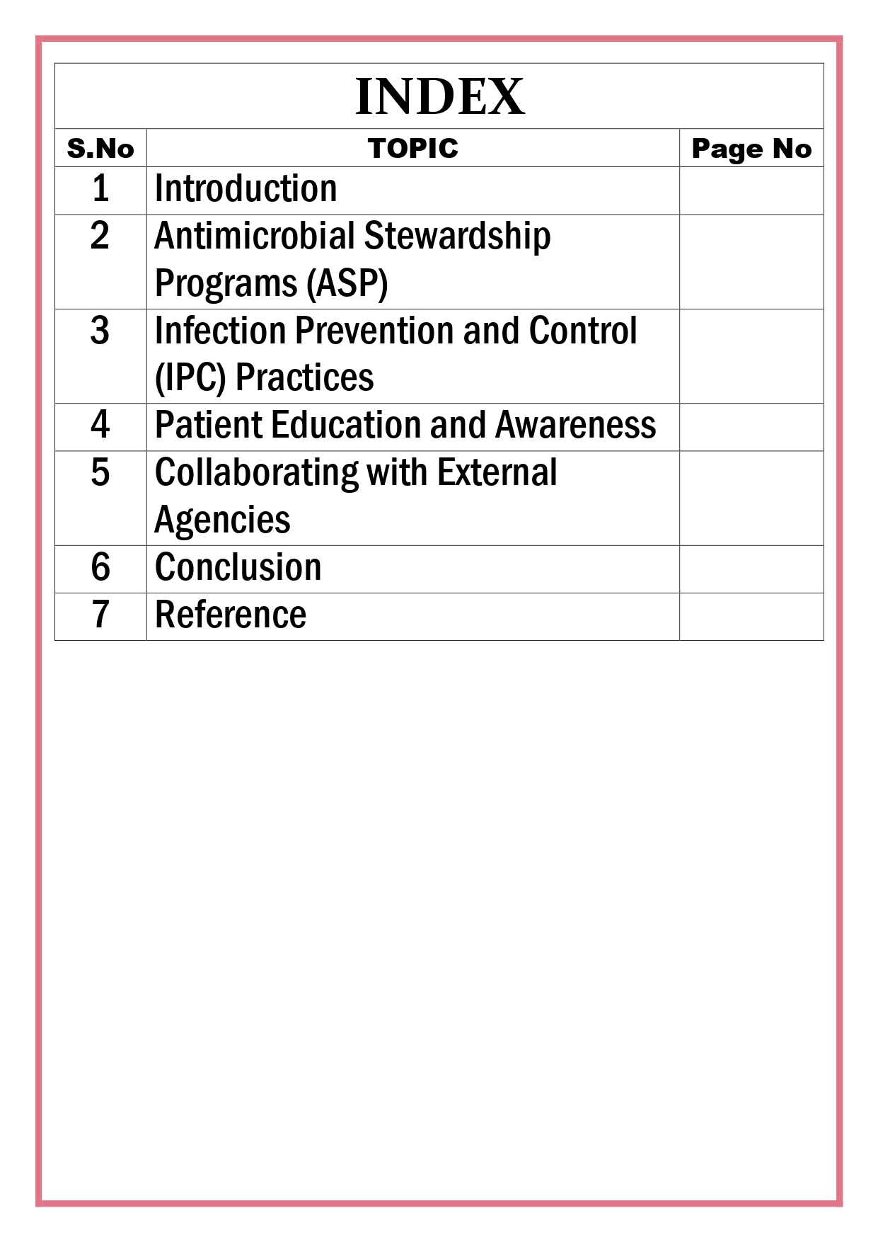 Measures to be taken in hospitals to minimize Antimicrobial Resistance Assignment - Image 4