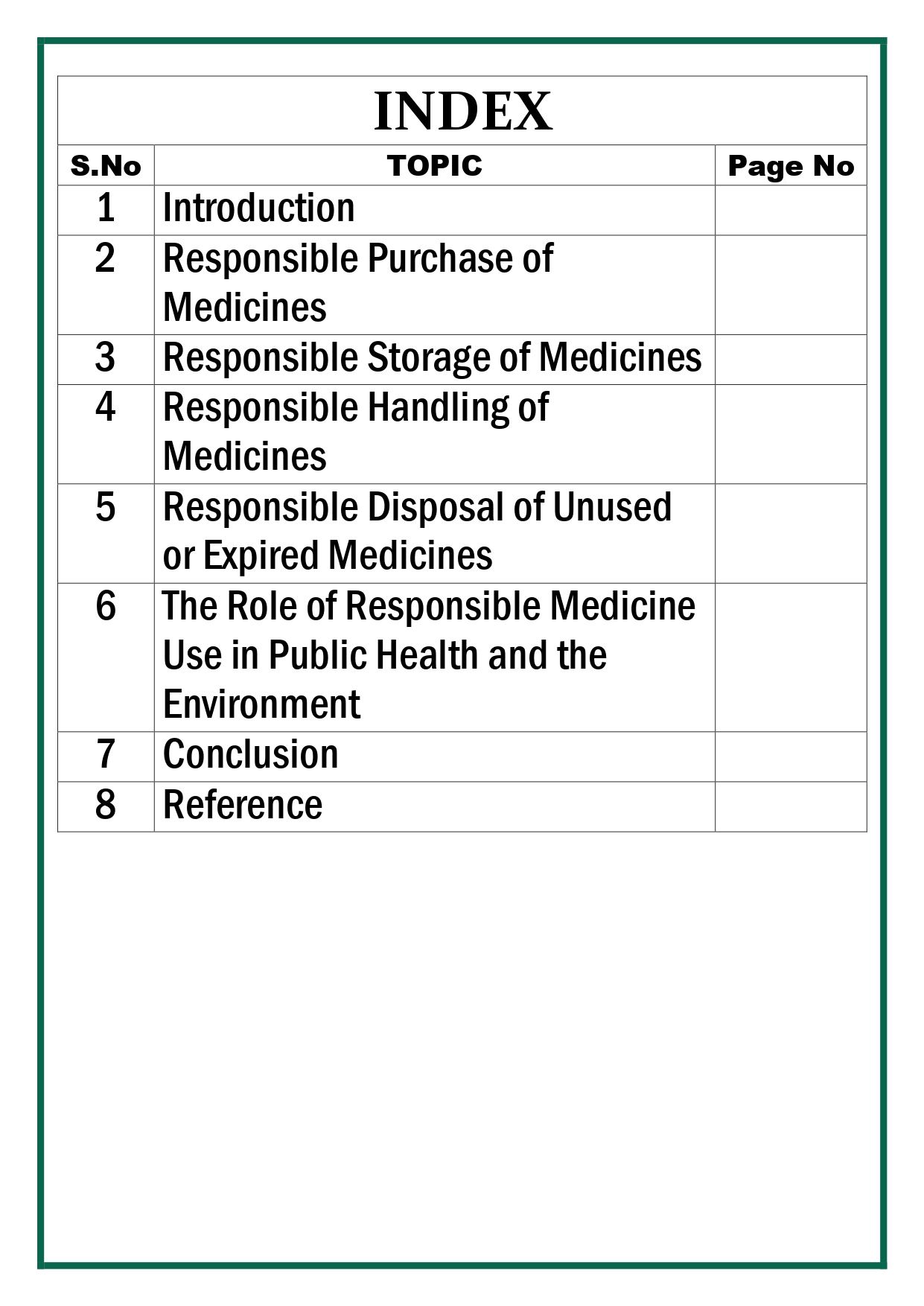 Responsible Use of Medicines: From Purchase to Disposal Assignment - Image 4