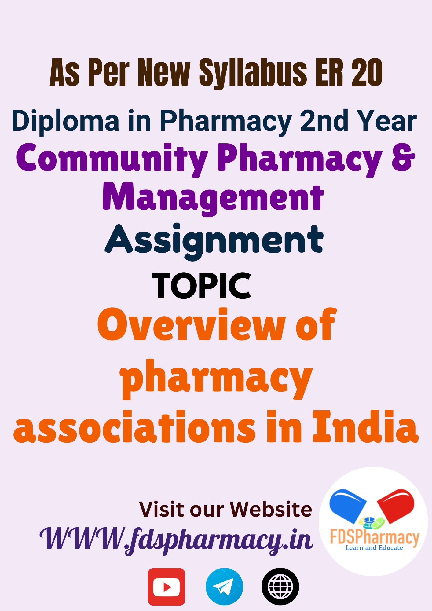 Overview of pharmacy associations in India Assignment