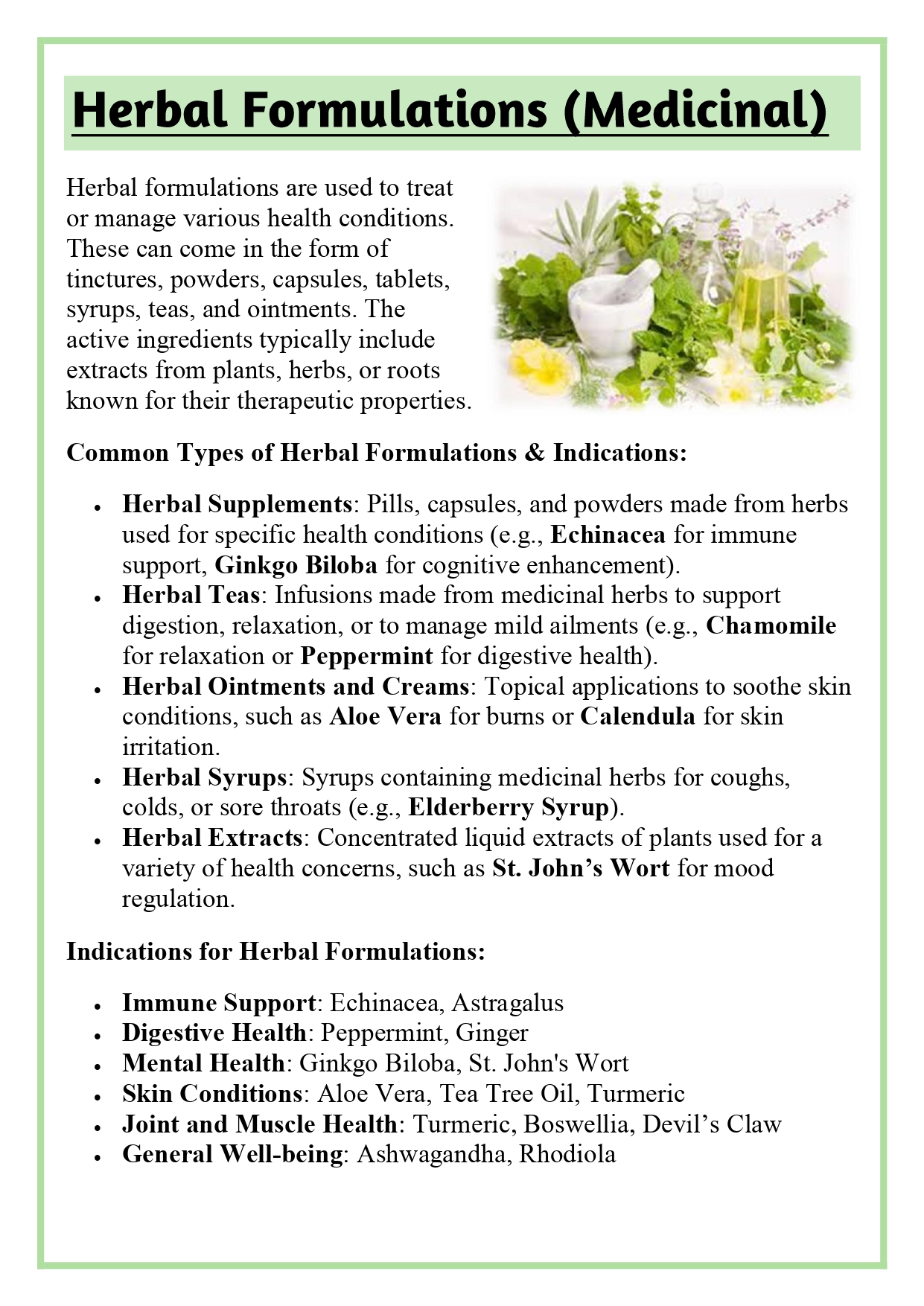 Market preparations of various herbal formulations and herbal cosmetics, indications, and their labelling requirements Assignment - Image 6