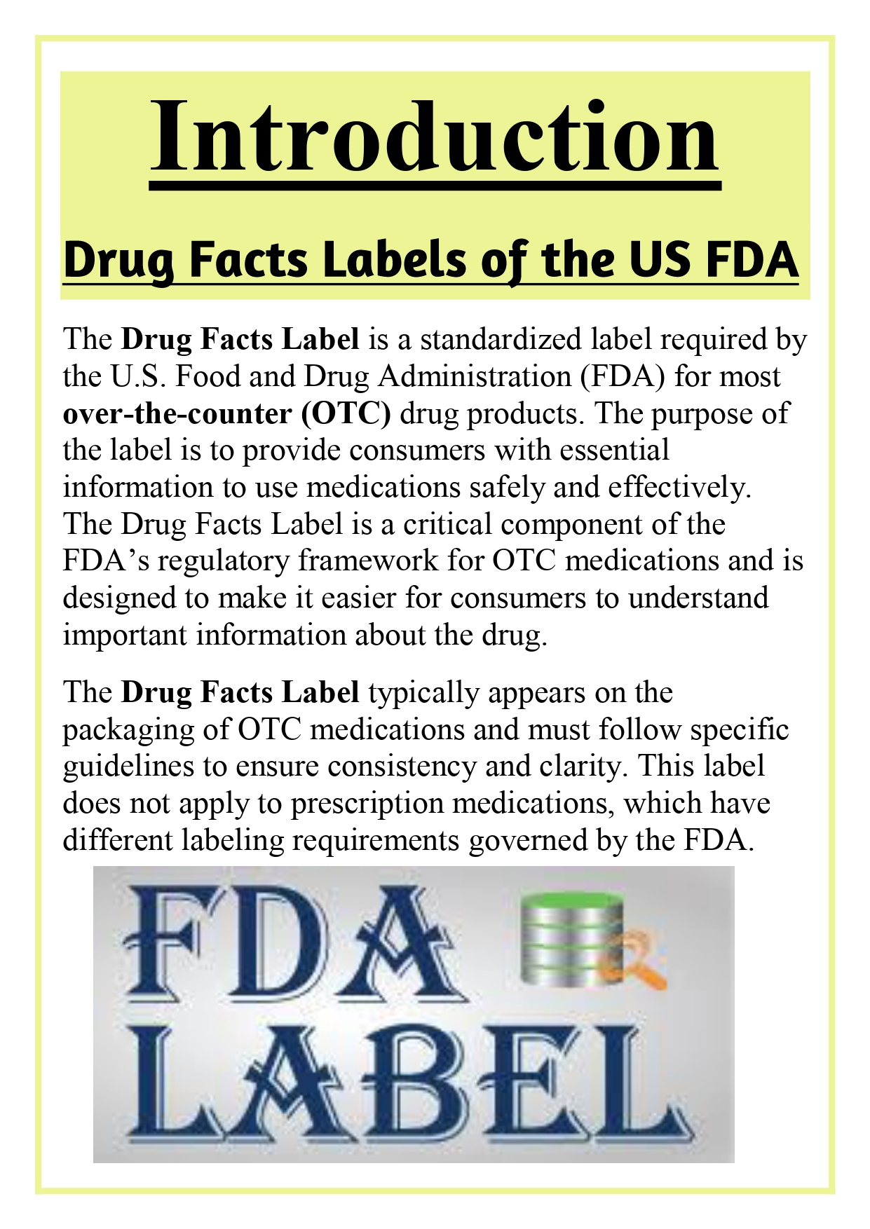 Drug Facts Labels of US FDA Assignment - Image 5