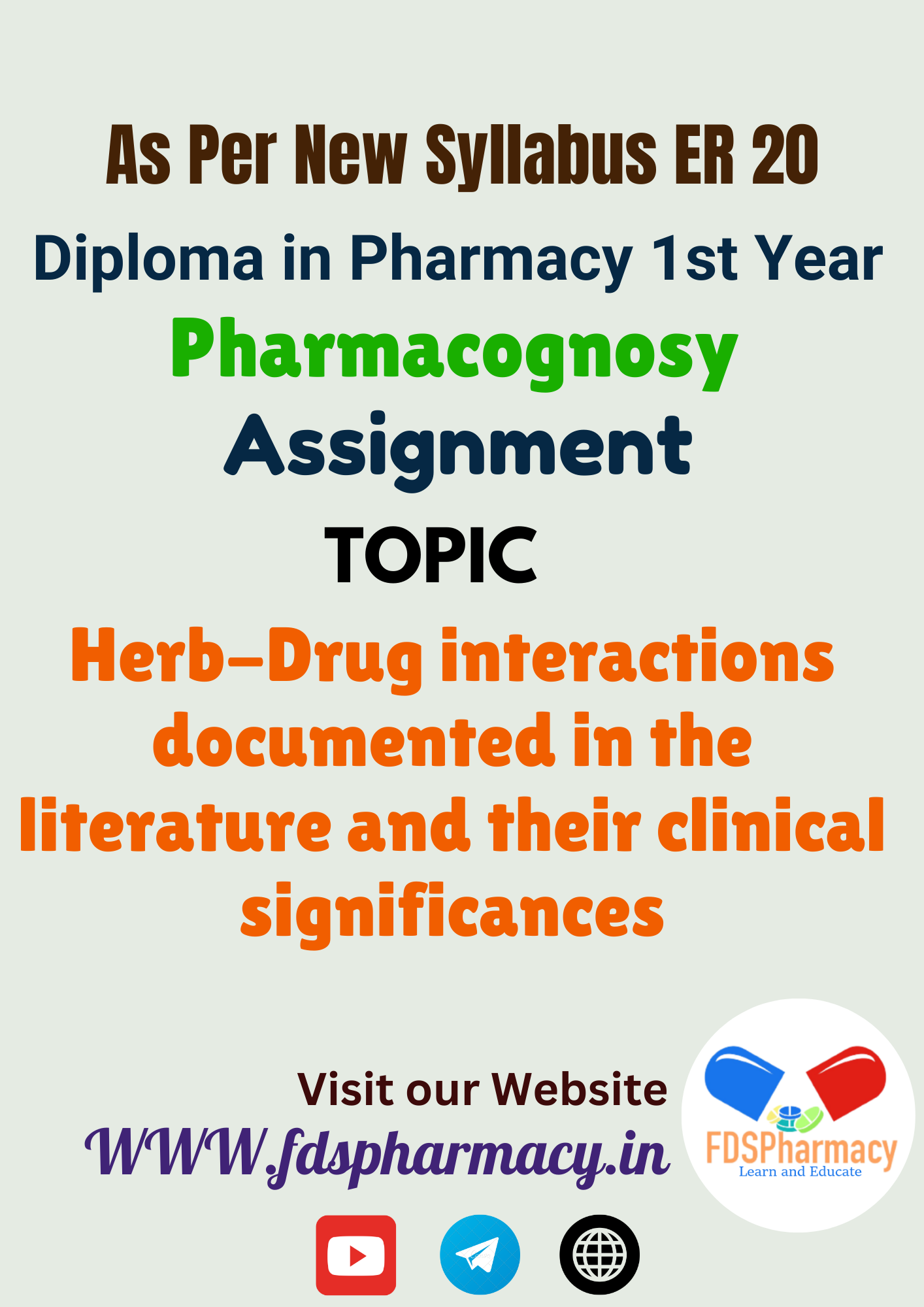 Herb-Drug interactions documented in the literature and their clinical significances Assignment
