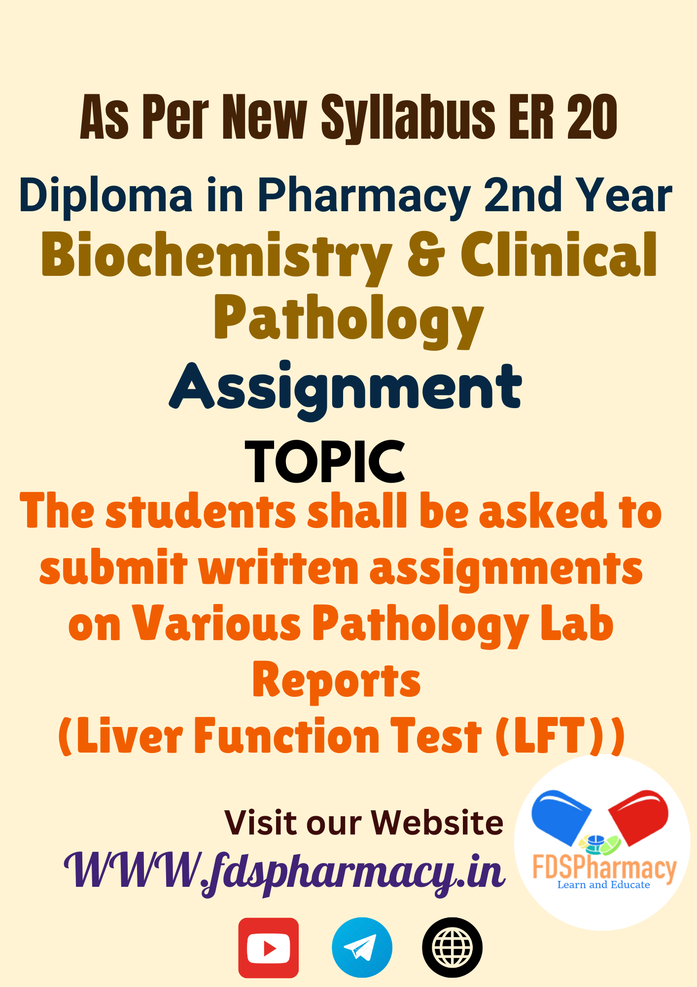 The students shall be asked to submit written assignments on Various Pathology Lab Reports (Liver Function Test (LFT)) Assignment