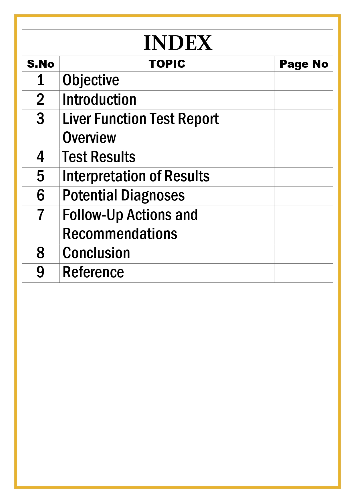 The students shall be asked to submit written assignments on Various Pathology Lab Reports (Liver Function Test (LFT)) Assignment - Image 4