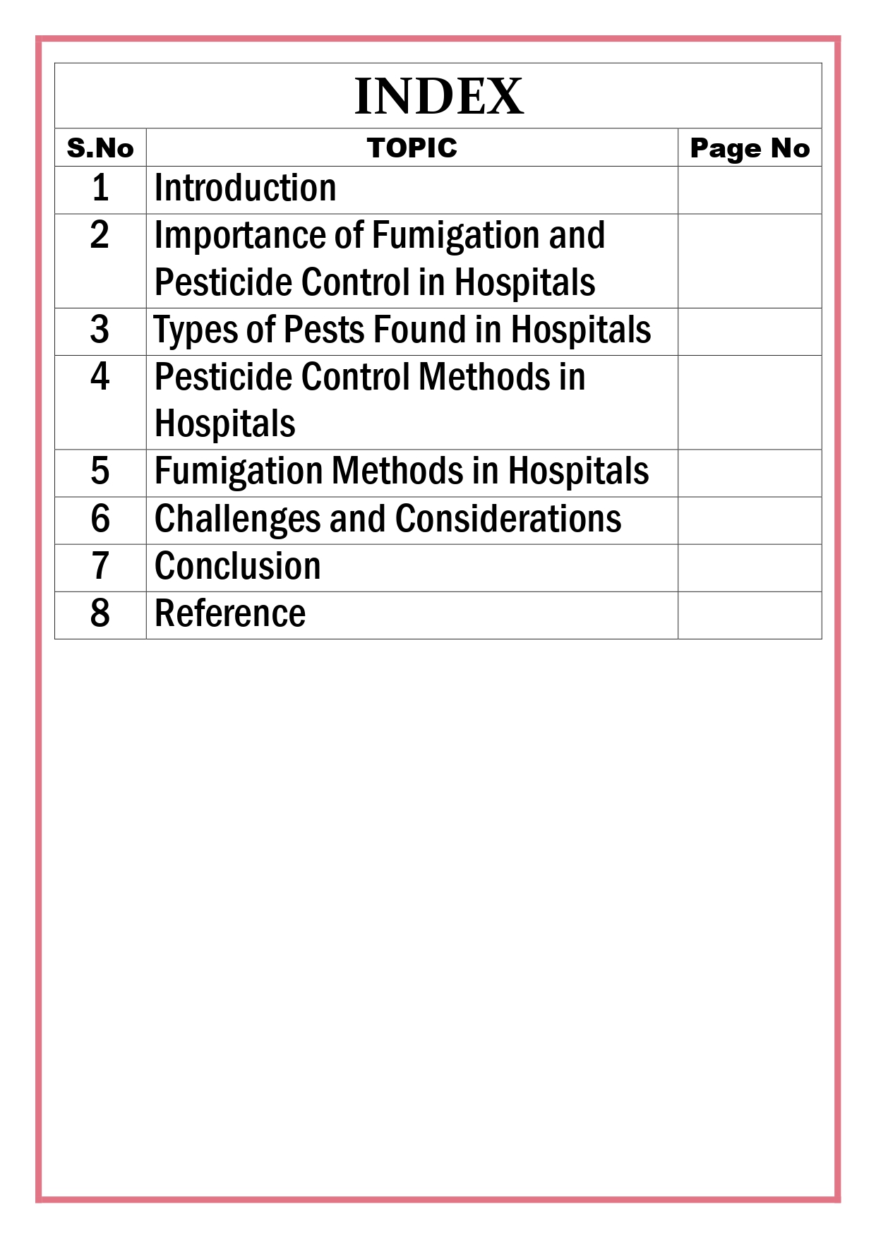 Fumigation and pesticide control in hospitals Assignment - Image 4