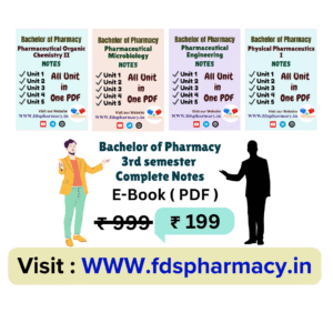 B.Pharmacy 3rd Semester Notes