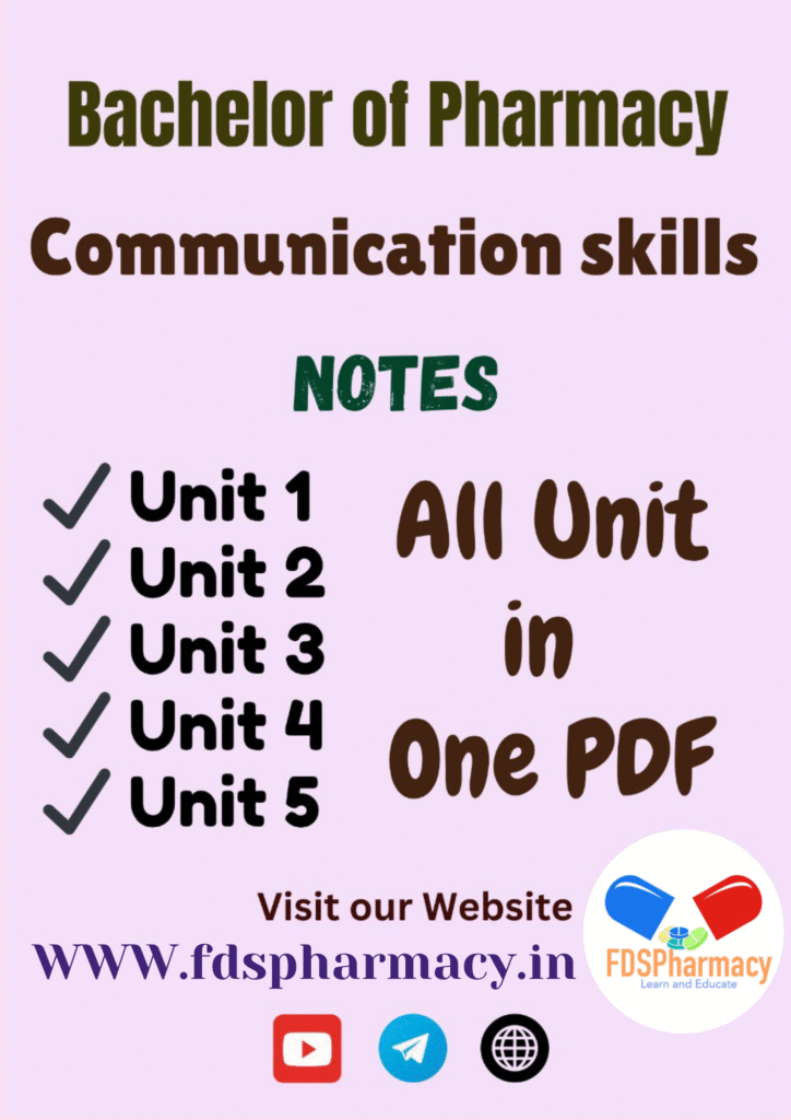Communication skills All Unit Notes
