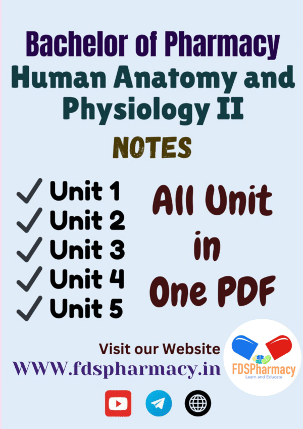 Human anatomy and physiology – II All Unit Notes